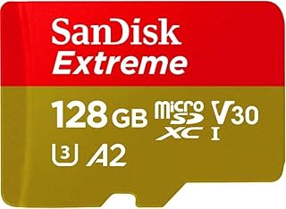 SanDisk 128GB Extreme microSD for 4K Video - Best Drone Storage