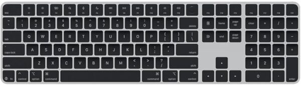 Magic Keyboard with Touch ID & Numeric Keypad for MacBook Air Laptop - Black