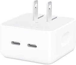 Apple 35W Dual USB-C Power Adapter for MacBook Air & Pro Laptops