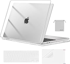 MOSISO MacBook Pro 13 Case for M2/A2338/A2251, Hard Shell & Accessories