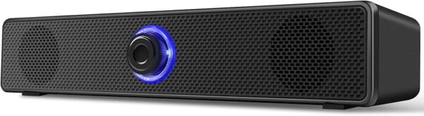 USB Powered Computer Speakers with Bluetooth Soundbar for TV, PC, Laptop, Pad, Cellphone [2025 Version]