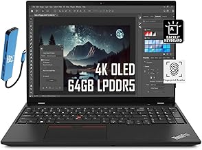 Lenovo ThinkPad P16s 4K OLED Business Laptop with Windows 11