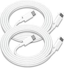 2Pack USB C to USB C Charging Cable 3ft 60W for MacBook Air/Pro, iPhone 15/16