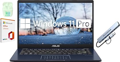 ASUS 14" FHD Windows 11 Laptop with Office & 4GB RAM Deals