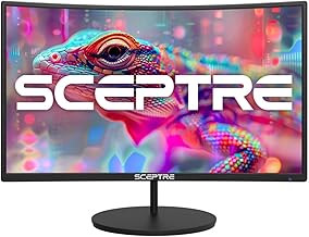 Sceptre 27" Curved FHD Monitor 75Hz for Desktop PC Deals