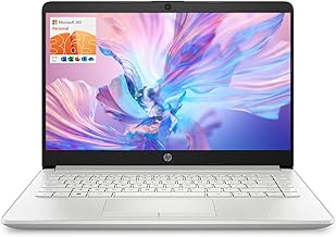 HP Portable Laptop with Windows 11 - 14" HD, 8GB RAM, Office 365