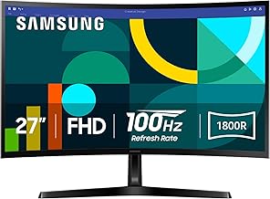 SAMSUNG 27" Curved Monitor - Best Home Desktop Computer