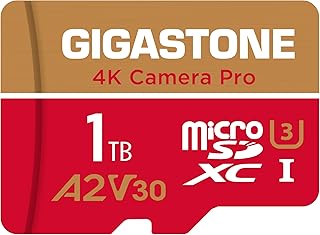 1TB GIGASTONE Micro SD Card for Drones - 4K 150MB/s Speed