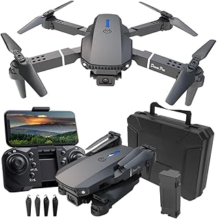 Foldable Drone with 1080p Camera for Beginners - FPV Mini Drone