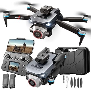 4K FPV Drone with Camera, Foldable RC Quadcopter for Beginners