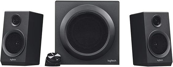 Logitech Z333 2.1 Speakers with TV Speakers & Easy Volume Control (Renewed)