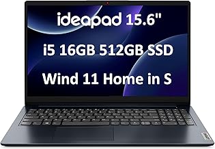 Lenovo IdeaPad 15.6" Laptop - Windows 11, 12th Gen i5, 16GB RAM