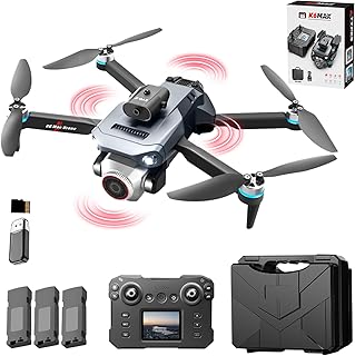 K6 Max Drone with Camera - Best Drone for Beginners, 3 Batteries