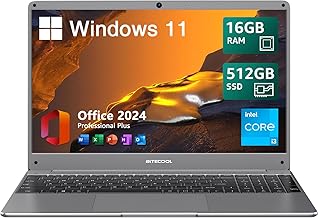 15.6" Windows 11 Laptop - 16GB RAM, 512GB SSD, Great Deals