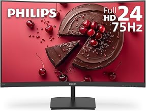 Best Desktop PC Monitor: Philips 241E1SCA 24" FHD Curved