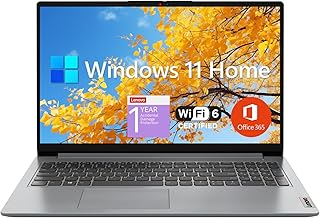 Lenovo IdeaPad 1: 15.6" Windows 11 Laptop, 12GB RAM, 512GB SSD