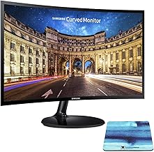 Samsung 27" Curved Monitor for Desktop Computer Setup