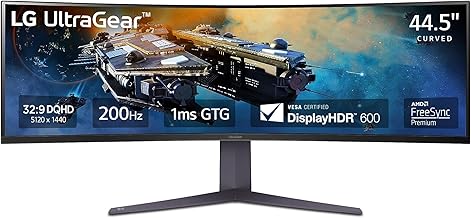 LG 45" Curved Ultragear Monitor, Best Desktop PC Display