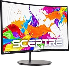 Best Desktop PC: Sceptre 24" Curved Gaming Monitor 75Hz