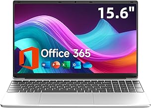 15.6" Windows 11 Laptop Computer with Office 365 & 128GB Storage