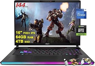 MSI Raider GE68HX Gaming Laptop - Best Notebook Computer Deals