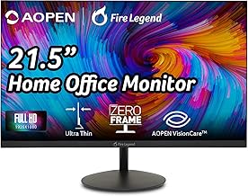 Best Desktop PC Monitor: AOPEN 22SA2Q 21.5" Full HD 100Hz