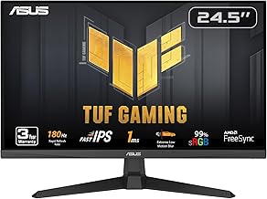 ASUS TUF Gaming 25” FHD Monitor - Best Desktop PC Display