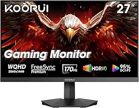 KOORUI 27” WQHD Gaming Monitor for Desktop Computer Deals