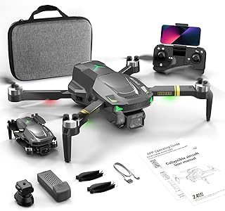 1080P HD Foldable Drone with Camera - Best Drone for Beginners