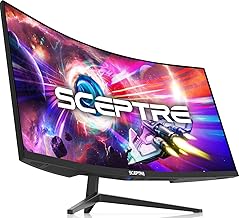 Best Desktop PC: Sceptre 34" Curved Ultrawide Monitor 165Hz