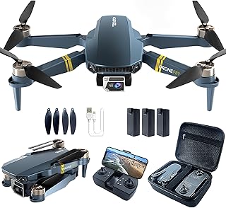 Brushless 4K Camera Drone for Beginners - 60+ Min Flight Time