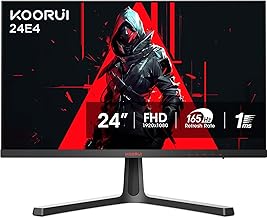 KOORUI 24" FHD 1080P Gaming Monitor - Best Desktop PC Display