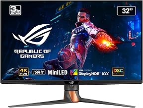 ASUS ROG Swift 32" 4K Gaming Monitor for Desktop PC