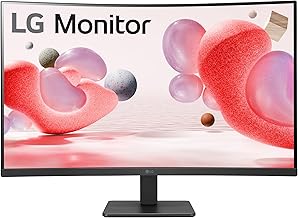 Best Desktop PC: LG 32" Curved Monitor FHD 100Hz Display