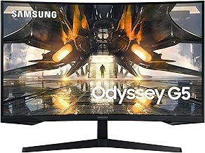 SAMSUNG Odyssey G55A 32" Curved Gaming Monitor for Desktop PC