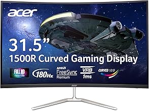 Acer Nitro 31.5" Curved Gaming Monitor for Desktop PC