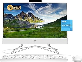 HP 21.5" FHD All-in-One Desktop PC - Best Home Desktop Computer