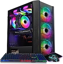 STGAubron Gaming Desktop PC with RX 6700XT & Intel i9 11900KF