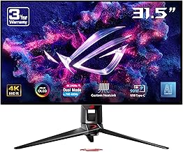 ASUS ROG 32" 4K OLED Monitor - Best Desktop PC Display