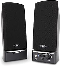 Cyber Acoustics CA-2014 Speakers: Full Stereo Sound, Easy Setup, Bluetooth Soundbar Alternative