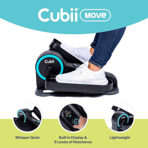 Cubii Move Under Desk Elliptical Portable Pedal Exerciser