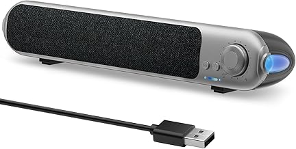 SENZER USB Computer Speakers: Crystal Clear Sound, Rich Bass