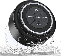 HAISSKY Bluetooth Shower Speaker - IP67 Waterproof, Portable Sound Bar for TV