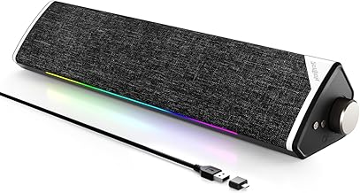 SOULION R60 Bluetooth Sound Bar for TV with Dynamic LED Lights