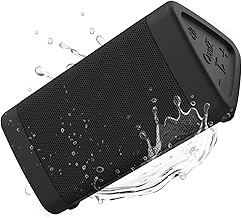 Portable Bluetooth Speaker with 24H Playtime & IPX5 - Black