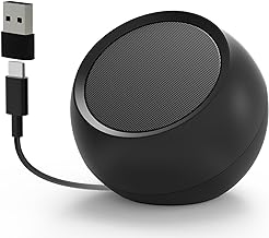 USB C Speakers for Desktop | Plug-N-Play TV Speakers with Rich Sound