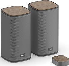 Bluetooth Computer Speakers with Wireless Control Pod - Best Sound Bar for TV